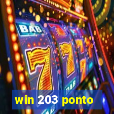 win 203 ponto